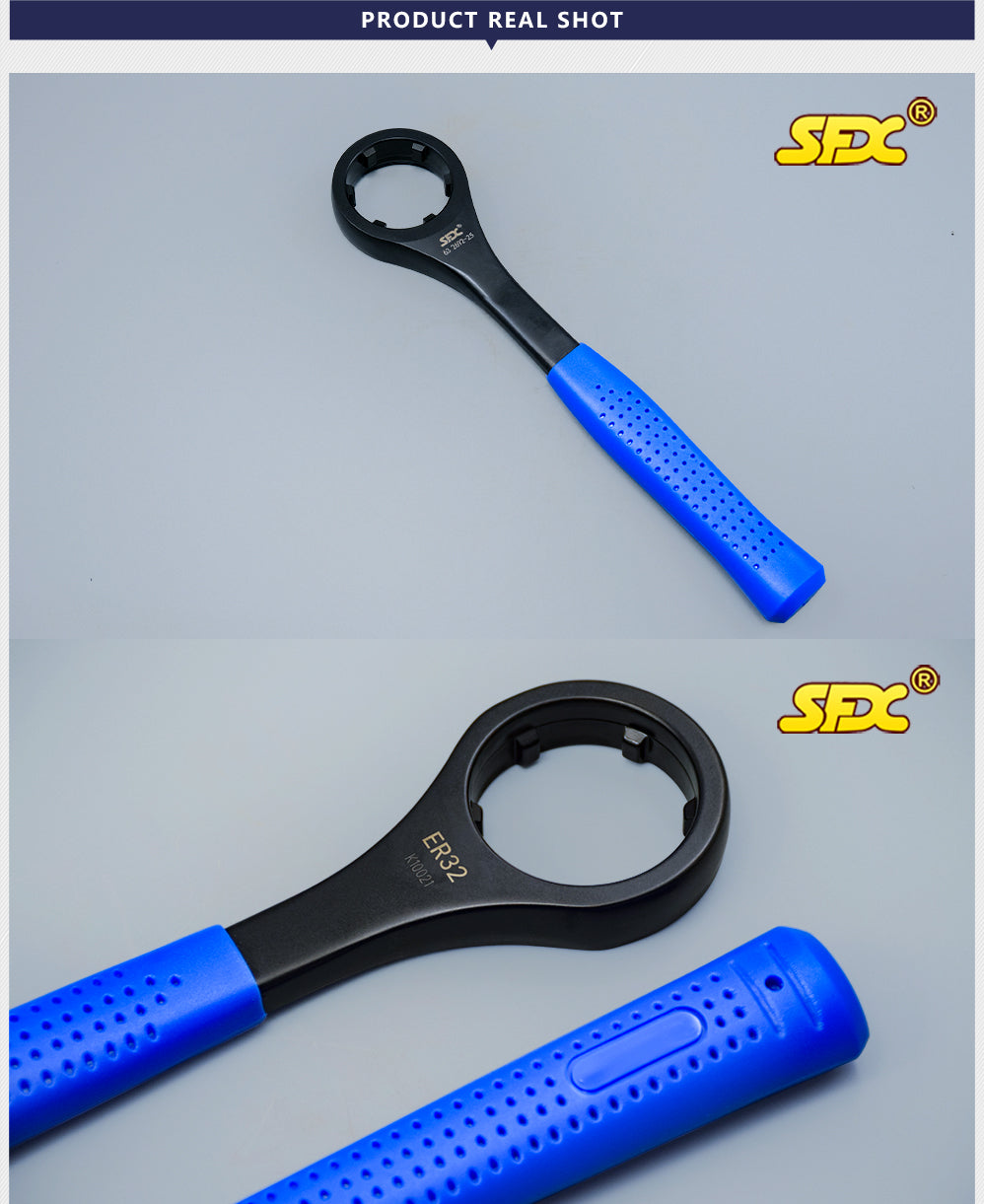 SFX ER Nut Wrench High Quality Integral Type Nut Spanner