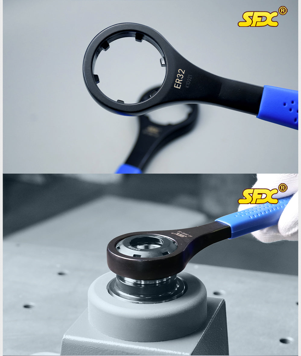 SFX ER Nut Wrench High Quality Integral Type Nut Spanner