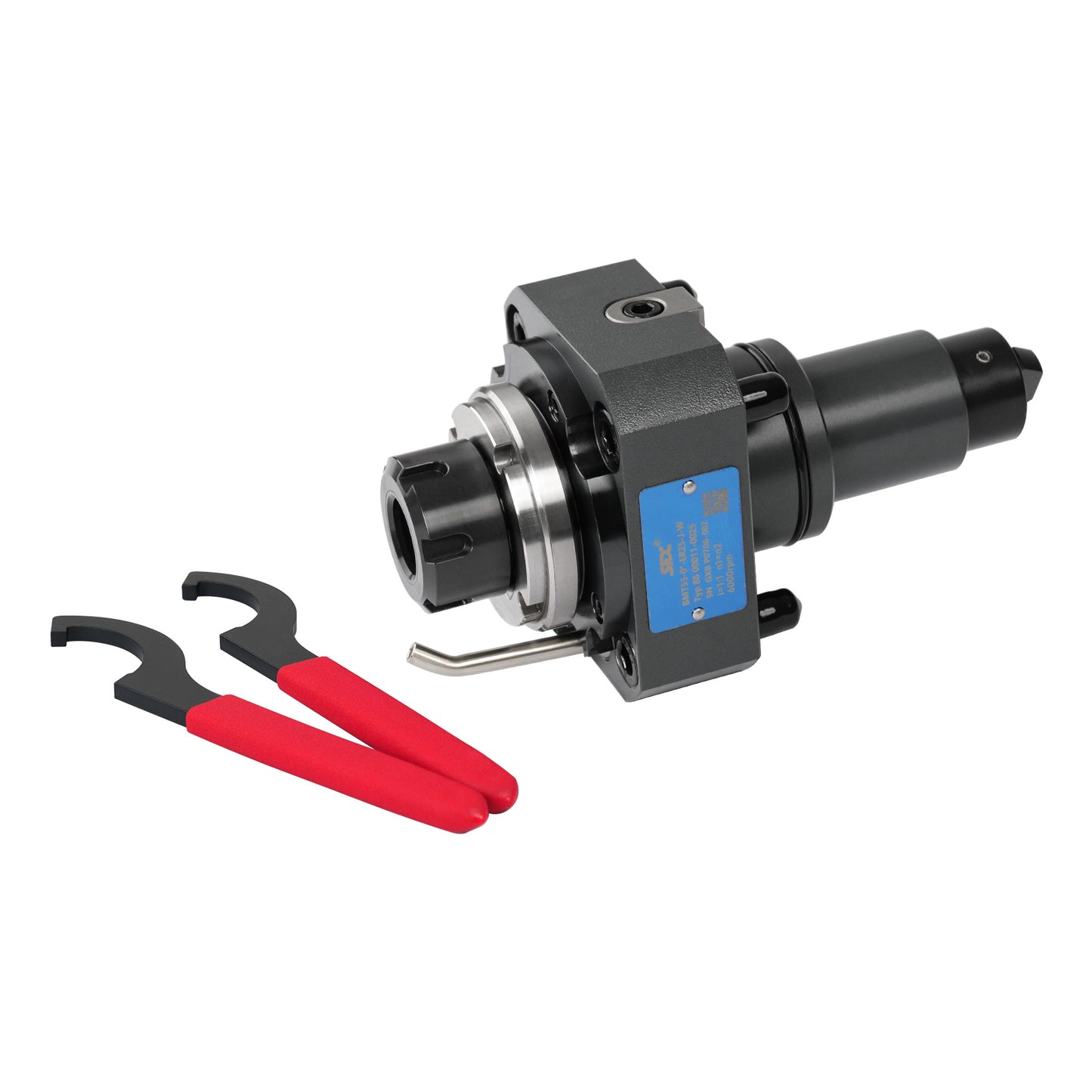 BMT55-0°-ER25-J-W Driven Tool Holder