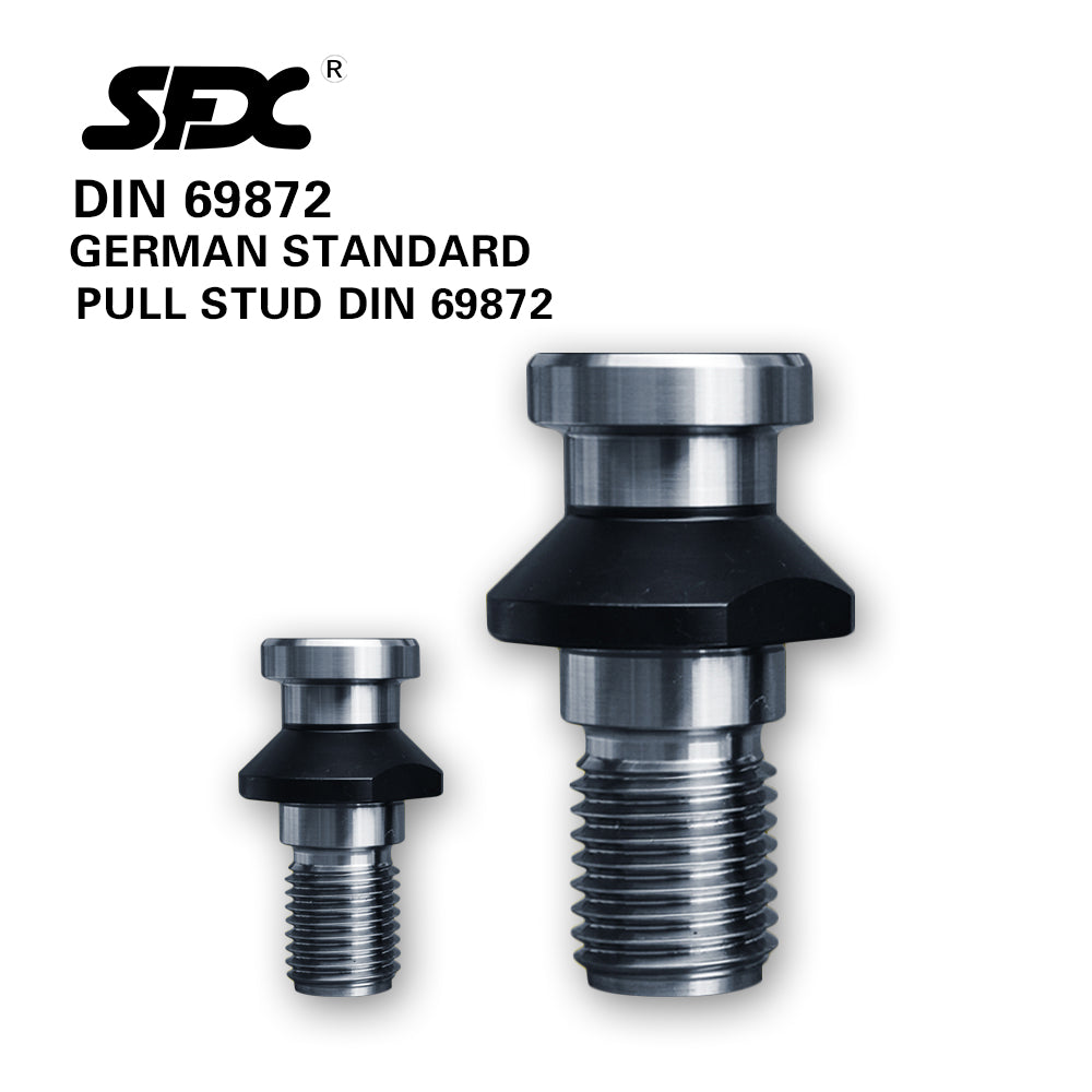 SFX DIN 69872 Pull Stud D30 D40 D50 D60 Retention Knob for CNC Tool Holder