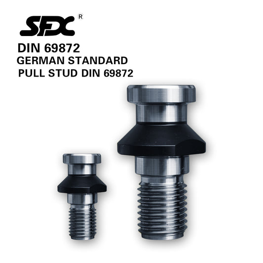 SFX DIN 69872 Pull Stud D30 D40 D50 D60 Retention Knob for CNC Tool Holder