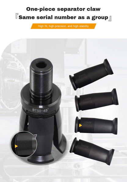 SFX BT DIN CAT External Thread CNC Spindle Pull Claw Four-petal Claw for Clamping Tool Holder