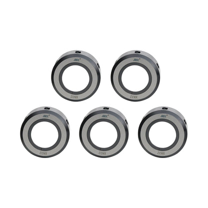 SFX Friction Bearing Nut High Precision ER Clamping Collet Nuts-5pcs Set