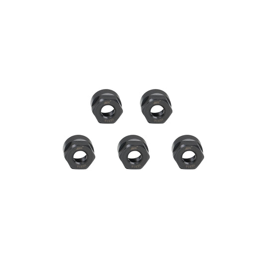 SFX Friction Bearing Nut High Precision ER Clamping Collet Nuts-5pcs Set