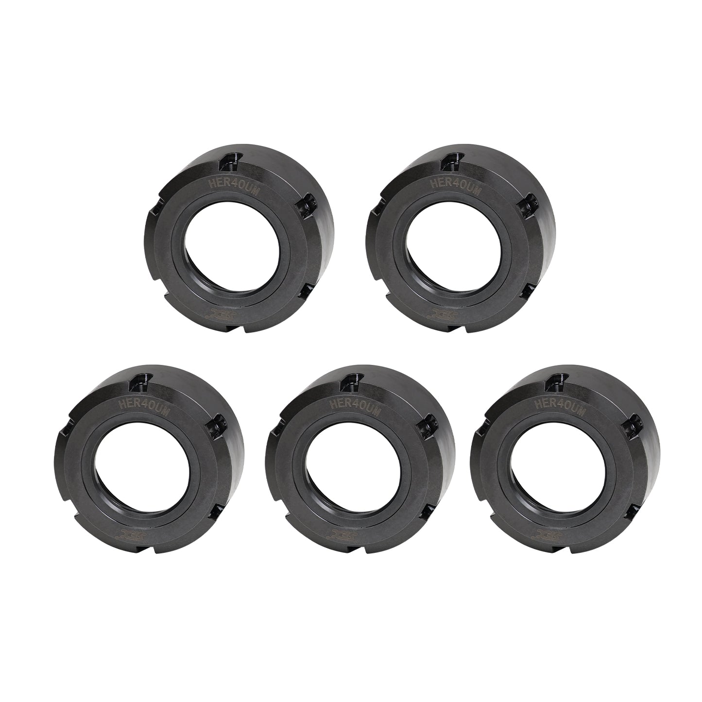 SFX Friction Bearing Nut High Precision HER Nuts for CNC Machine Nuts-5pcs Set