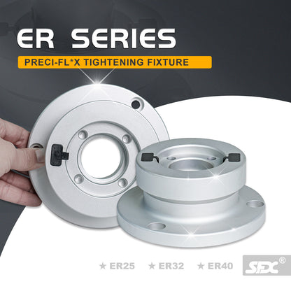 Aluminum Alloy Tightening Fixture Special for EPPINGER PRECI-FLEX Tool Holder ER25/ER32/ER40