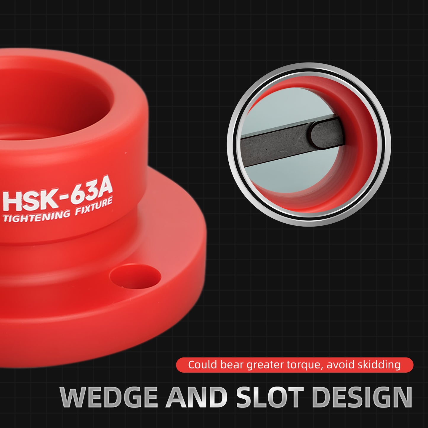 HSK 50A/63A/100A Tightening Fixture Tool Holder Locking Device