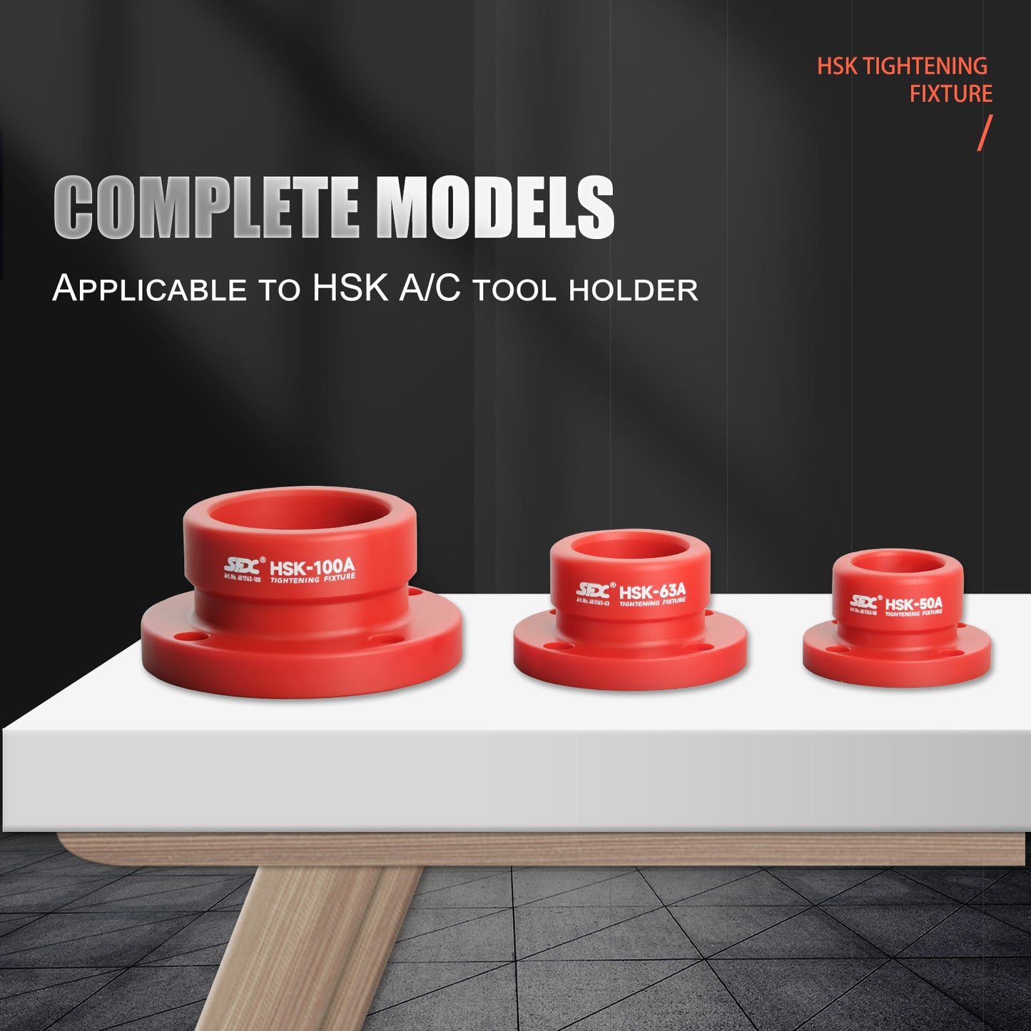 HSK 50A/63A/100A Tightening Fixture Tool Holder Locking Device
