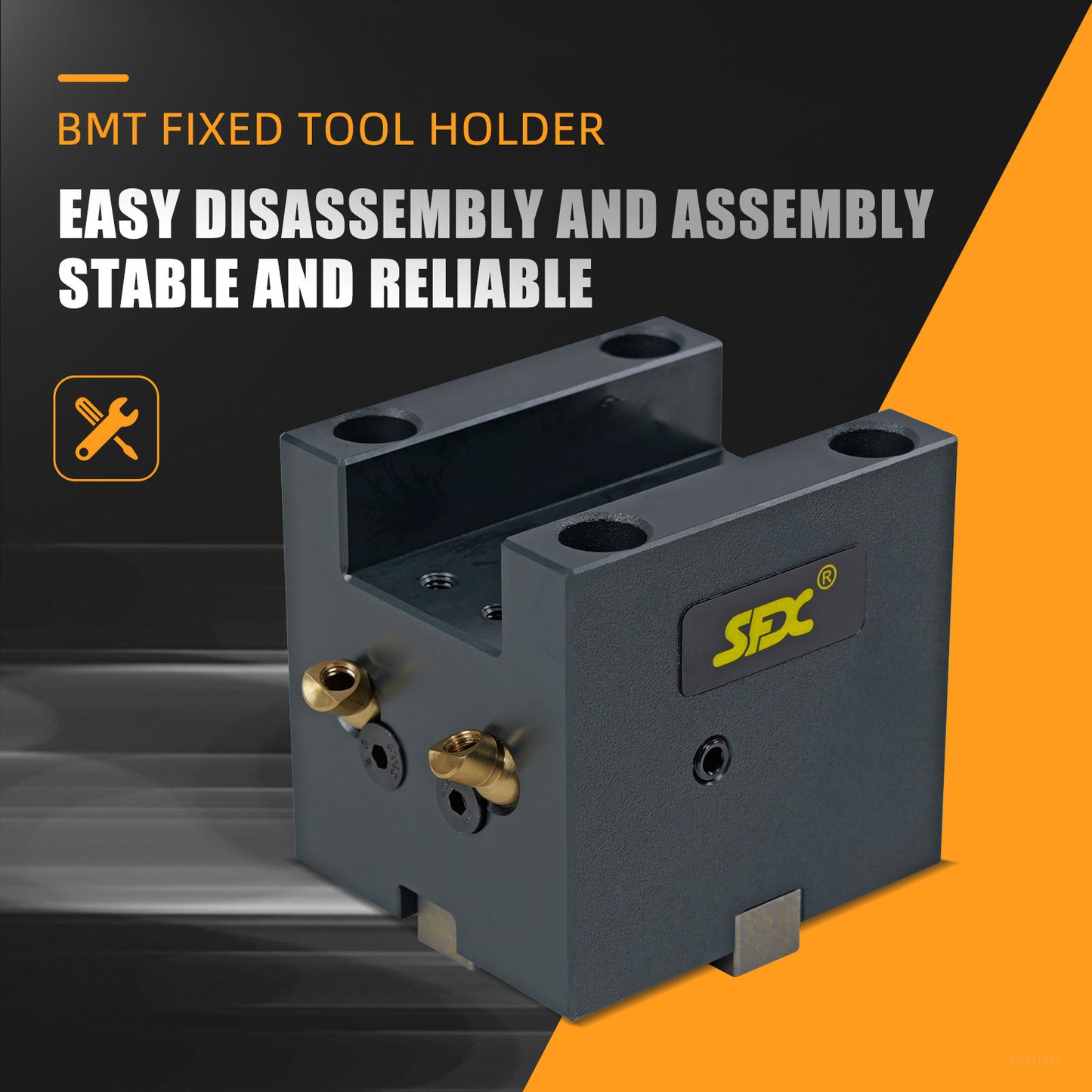 SFX End Face BMT Static Tool Holders for Fast Precise CNC Machining