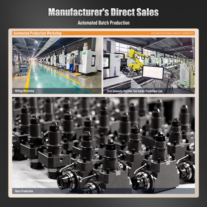 SFX BMT40 BMT45 BMT55 BMT65 Driven Tool Holders BMT Axial and Radial Live Tool Holders