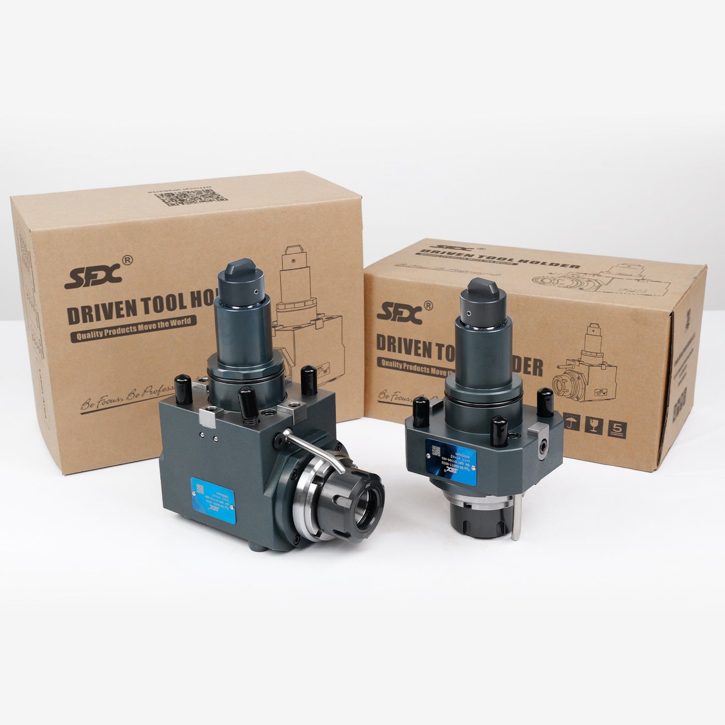 SFX BMT40 BMT45 BMT55 BMT65 Driven Tool Holders BMT Axial and Radial Live Tool Holders