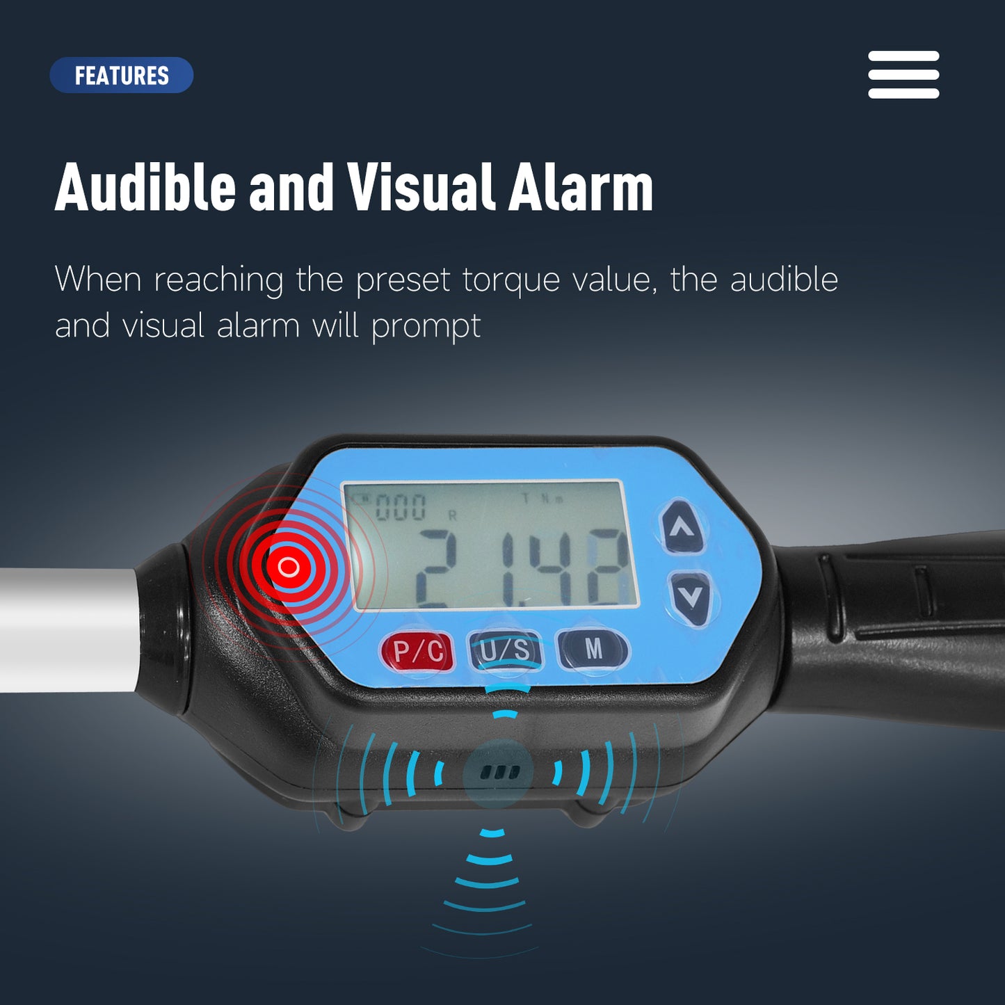 Digital Torque Wrenches for Remove and Install ER16 ER20 ER25 ER32 Collet Nut